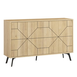 Hanah Home Consola Dune - Roble
